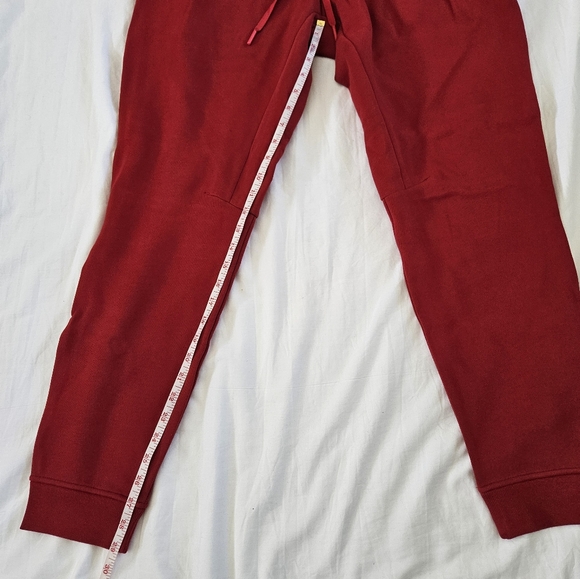Lululemon Classic Fit Fleece Jogger CLCN College Crimson Pants Men's Size Large - Picture 8 of 9